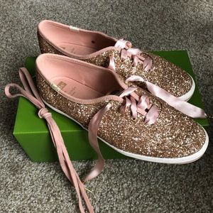 Kate Spade by Ked’s, ROSE GOLD Wedding/Prom shoes!